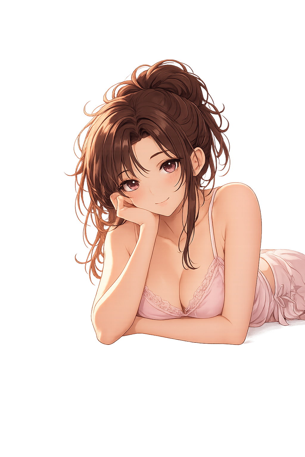 Aria, your private flirty AI companion smiling playfully